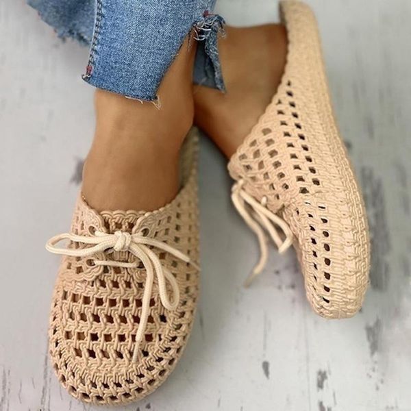 women lace up closed slides toe slippers hollow out summer female shoes women's casual outdoor comfort plus drop, Black
women lace up closed slides toe slippers hollow out summer female shoes women's casual outdoor comfort plus drop, Black