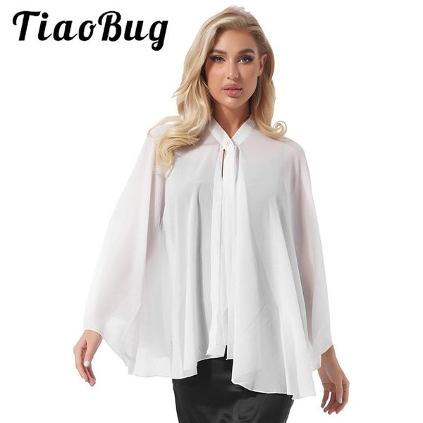 women's jackets gentle women solid color cardigan lace-up bowknot chiffon cape shawls wraps capelet wedding evening party dress cover u, Black;brown
women's jackets gentle women solid color cardigan lace-up bowknot chiffon cape shawls wraps capelet wedding evening party dress cover u, Black;brown