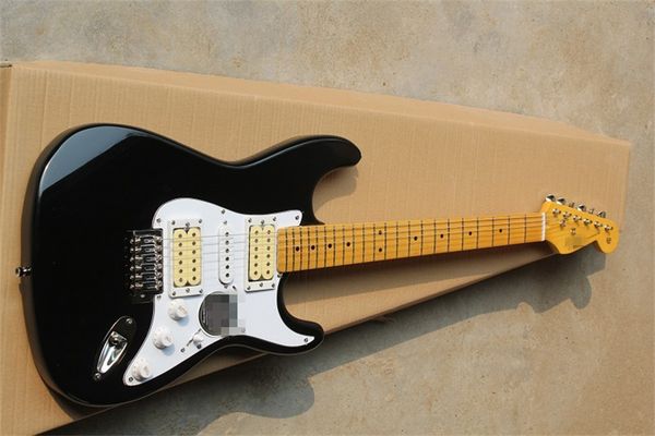 flyoung st electric guitar black body white guard double single double pickup retro neck can be changed
flyoung st electric guitar black body white guard double single double pickup retro neck can be changed
