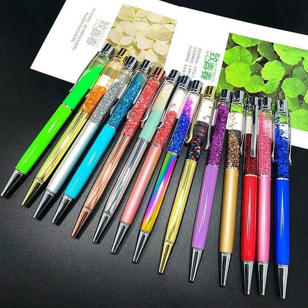 ballpoint pens clearance sales creative 1.0mm luxury pen gold crystal foil metal copper colorful powder student school supplies, Blue;orange
ballpoint pens clearance sales creative 1.0mm luxury pen gold crystal foil metal copper colorful powder student school supplies, Blue;orange