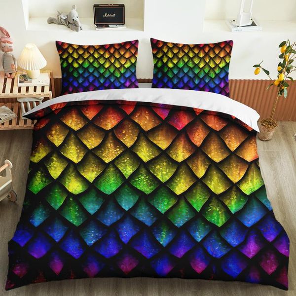 print dragon scale pattern king single bedding set custom pillowcase soft duvet cover bed bedroom decor boys sets
print dragon scale pattern king single bedding set custom pillowcase soft duvet cover bed bedroom decor boys sets