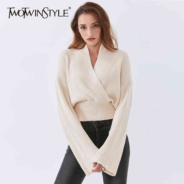 casual sweater for women v neck long sleeve knitting pullovers loose sweaters female autumn fashion clothing 210524, White;black
casual sweater for women v neck long sleeve knitting pullovers loose sweaters female autumn fashion clothing 210524, White;black