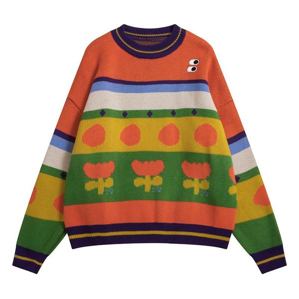 women's sweaters spring women pullover sweater funny winter design flowers long sleeve loose ladies warm cotton knitted jumpers, White;black
women's sweaters spring women pullover sweater funny winter design flowers long sleeve loose ladies warm cotton knitted jumpers, White;black