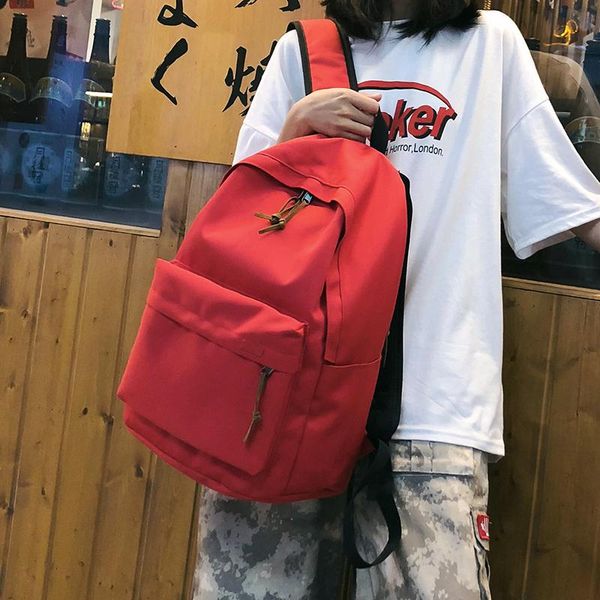 backpack hocodo fashion trend women simple solid color school bags for teen oxford waterproof travel backbag
backpack hocodo fashion trend women simple solid color school bags for teen oxford waterproof travel backbag