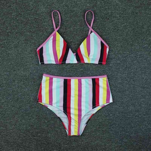 women's swimwear bikini women color stripe swimsuit tube beachwear high waist bathing suit summer biquini set zmyo, White;black
women's swimwear bikini women color stripe swimsuit tube beachwear high waist bathing suit summer biquini set zmyo, White;black
