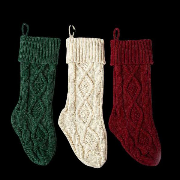 christmas decorations stockings decoration high-grade knitted sock gift bag fireplace xmas for home decor
christmas decorations stockings decoration high-grade knitted sock gift bag fireplace xmas for home decor