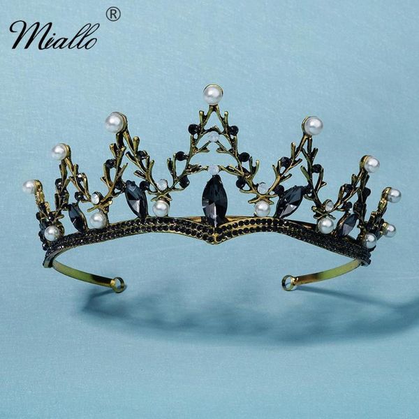 hair clips & barrettes miallo rhinestone crown for women ancient gold color crystal tiaras and crowns jewelry headpiece party headwear gift, Golden;silver
hair clips & barrettes miallo rhinestone crown for women ancient gold color crystal tiaras and crowns jewelry headpiece party headwear gift, Golden;silver