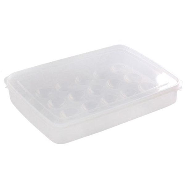 storage bottles & jars clear covered egg holder, eggs container dispenser stackable box with lid for refrigerator, 24 tray
storage bottles & jars clear covered egg holder, eggs container dispenser stackable box with lid for refrigerator, 24 tray