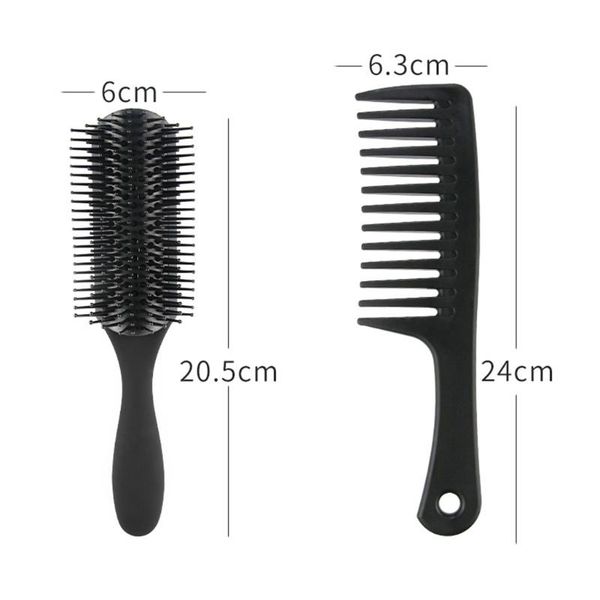 3pcs anti-static comb detangling hair brush scalp massage wide tooth tail combs hairdressing styling tools for salon home use brushes, Silver
3pcs anti-static comb detangling hair brush scalp massage wide tooth tail combs hairdressing styling tools for salon home use brushes, Silver