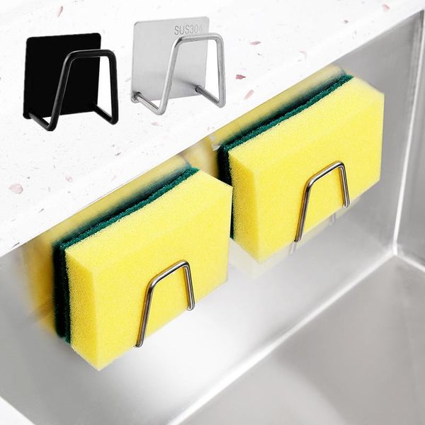 hooks & rails kitchen sponges holder self adhesive sink drain drying rack stainless steel storage accessories
hooks & rails kitchen sponges holder self adhesive sink drain drying rack stainless steel storage accessories