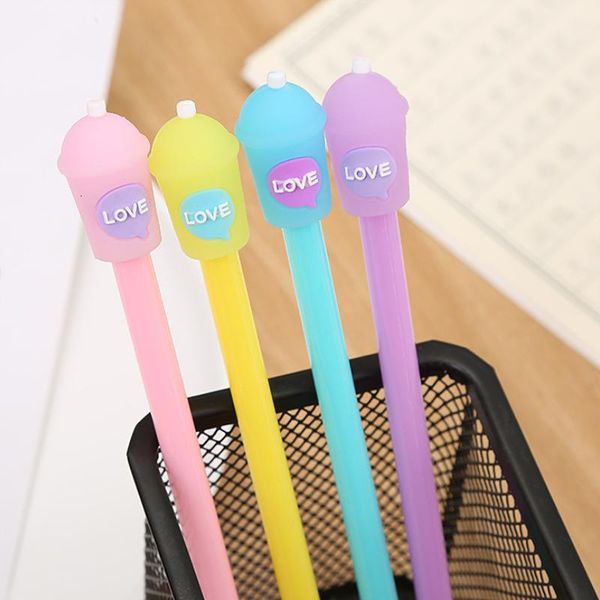 gel pens 1pc cartoon feeding bottle pen cute student writing test black signature water office stationery school supplies
gel pens 1pc cartoon feeding bottle pen cute student writing test black signature water office stationery school supplies