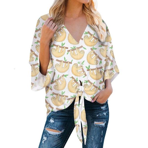 women's blouses & shirts custom made wholesale cartoons pattern deep v-neck flared sleeves fashion casual looses chiffon women, White
women's blouses & shirts custom made wholesale cartoons pattern deep v-neck flared sleeves fashion casual looses chiffon women, White