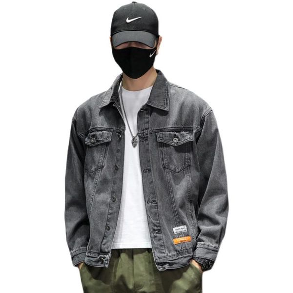 men black denim jackets and coats good quality cotton casual loose jeans spring autumn size 5xl men's, Black;brown
men black denim jackets and coats good quality cotton casual loose jeans spring autumn size 5xl men's, Black;brown