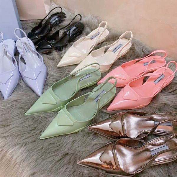 2021p-da slide sandal luxury brand pointed toe sandals fashion womens leather high heels slippers dress shoes, Black
2021p-da slide sandal luxury brand pointed toe sandals fashion womens leather high heels slippers dress shoes, Black