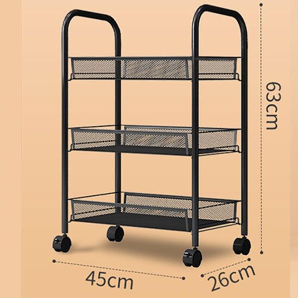hooks & rails kitchen accessories shelving floor 3-layer movable trolley bathroom storage rack vegetable basket
hooks & rails kitchen accessories shelving floor 3-layer movable trolley bathroom storage rack vegetable basket