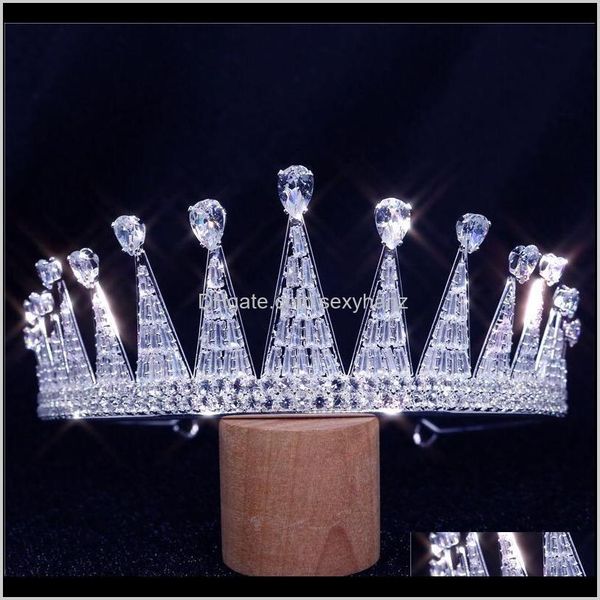 clips & barrettes drop delivery 2021 gorgeous sparkling big zircons bride hair jewelry accessories crown fashion women pageant tiara crowns, Golden;silver
clips & barrettes drop delivery 2021 gorgeous sparkling big zircons bride hair jewelry accessories crown fashion women pageant tiara crowns, Golden;silver