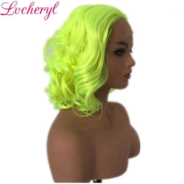 lvcheryl hand tied short curly style yellow color heat resistant fiber synthetic front lace wigs for cosplay &drag queen make up1, Black
lvcheryl hand tied short curly style yellow color heat resistant fiber synthetic front lace wigs for cosplay &drag queen make up1, Black