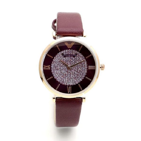 wristwatches fashion luxury watch women watches genuine leather diamond dial womens ladies quartz wrist relogio feminino, Slivery;brown
wristwatches fashion luxury watch women watches genuine leather diamond dial womens ladies quartz wrist relogio feminino, Slivery;brown