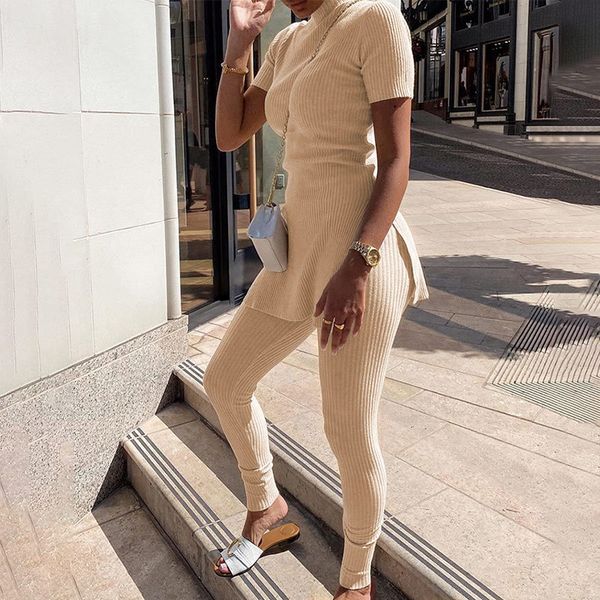 tracksuits ribbed knited slim 2 piece sets women split casual and pants suits female autumn new streetwear fashion lady outfits, Gray
tracksuits ribbed knited slim 2 piece sets women split casual and pants suits female autumn new streetwear fashion lady outfits, Gray