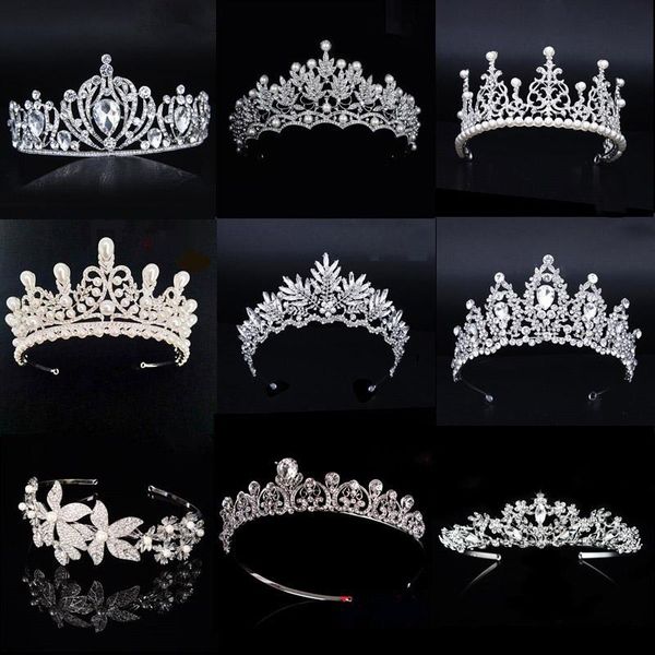hair clips & barrettes european and american fashion bride wedding pearl crown headdress birthday jewelry, Golden;silver
hair clips & barrettes european and american fashion bride wedding pearl crown headdress birthday jewelry, Golden;silver