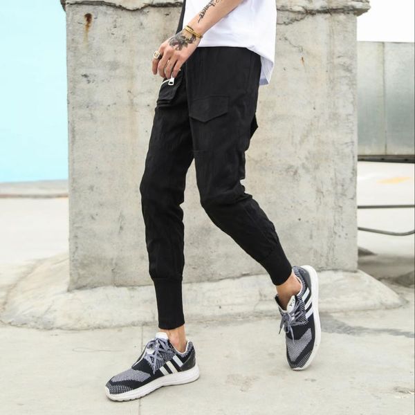 fashion korean street hip hop cargo pants casual wild youthful black sweatpants trend mens slim men's
fashion korean street hip hop cargo pants casual wild youthful black sweatpants trend mens slim men's