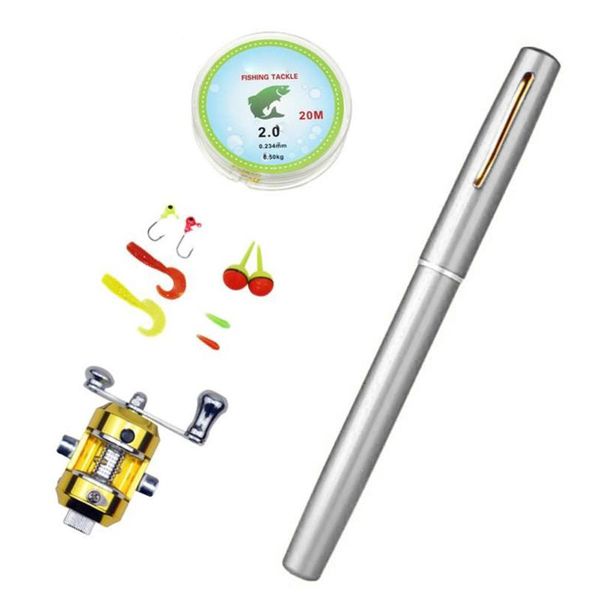retractable pen type fishing rod pole pocket size mini portable outdoor tackle with lure boat rods
retractable pen type fishing rod pole pocket size mini portable outdoor tackle with lure boat rods