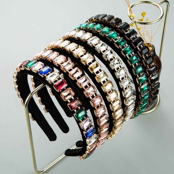 gorgeous full crystal baroque rhinestone headband for women colorful bejeweled winter velvet hairband hair hoop hair accessories, Silver
gorgeous full crystal baroque rhinestone headband for women colorful bejeweled winter velvet hairband hair hoop hair accessories, Silver