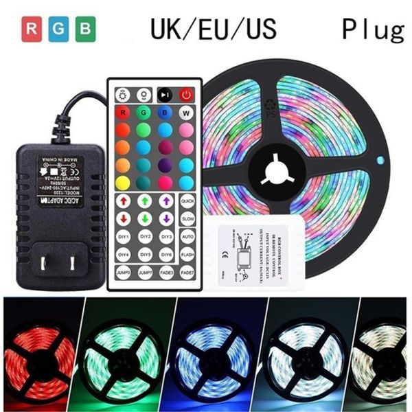 strips led strip rgb light tape smd 3528 dc5v 5m diode ribbon flexible 44-key infrared controller remote lamp 60 / m
strips led strip rgb light tape smd 3528 dc5v 5m diode ribbon flexible 44-key infrared controller remote lamp 60 / m