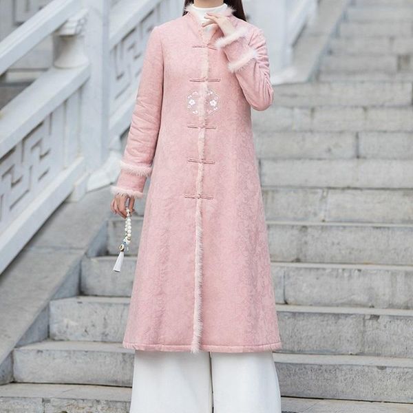traditional chinese year clothes for woman winter thick cheongsam dress cotton linen vintage wool female qipao coat 12038 ethnic clothing, Red
traditional chinese year clothes for woman winter thick cheongsam dress cotton linen vintage wool female qipao coat 12038 ethnic clothing, Red