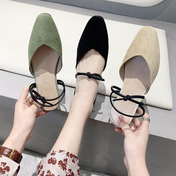 slippers 2021 spring women outside basic half-drag flat non-slip thin belt combination lightweight elegant wild shoes u30-16, Black
slippers 2021 spring women outside basic half-drag flat non-slip thin belt combination lightweight elegant wild shoes u30-16, Black