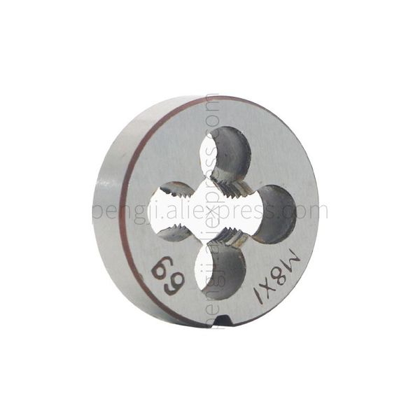 8mm x 1 metric right hand round die, machine thread die m8 1mm pitch for mold machining, alloy steel material. tools
8mm x 1 metric right hand round die, machine thread die m8 1mm pitch for mold machining, alloy steel material. tools