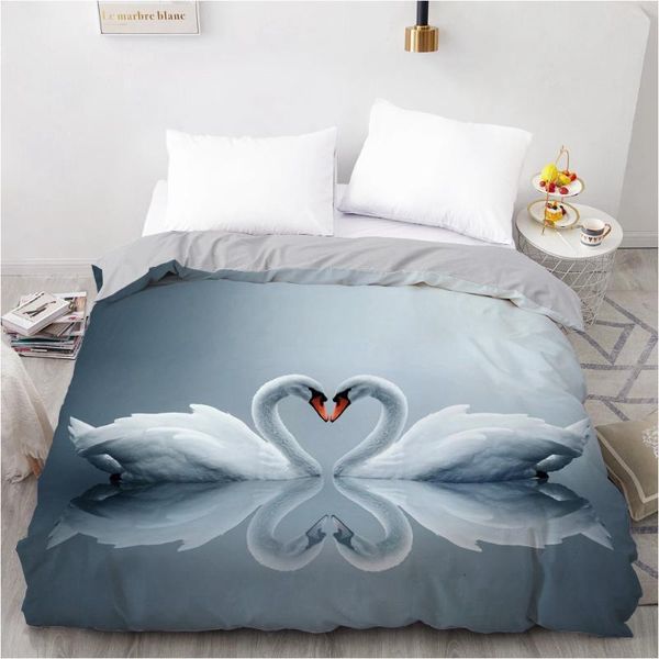 bedding sets 2021 swan animal quilt cover 3d digital printing three-piece four-piece
bedding sets 2021 swan animal quilt cover 3d digital printing three-piece four-piece