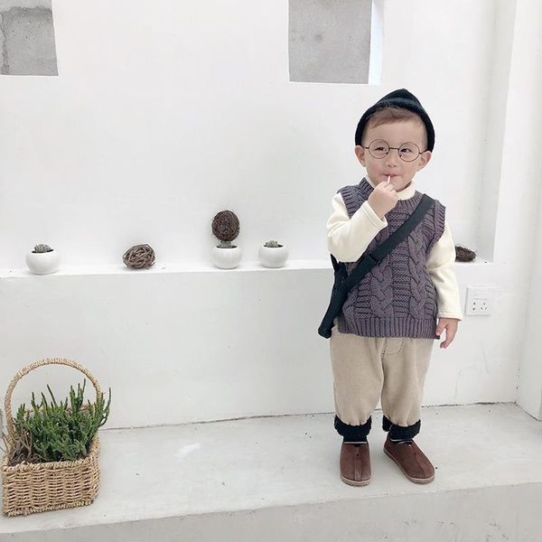 korean children's sweater 2021 autumn and winter clothing women's round neck hooded boy solid color knitted vest waistcoat, Camo
korean children's sweater 2021 autumn and winter clothing women's round neck hooded boy solid color knitted vest waistcoat, Camo