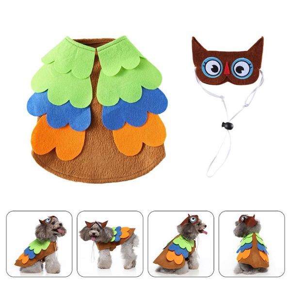 cat costumes 1 set funny pet costume garment xmas party dog cosplay clothes