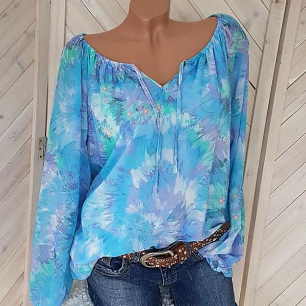 tie-dye printed t-shirt for women plus size loose t-shirts long sleeve v-neck boho tee t shirt harajuku woman tshirts 2021 women's, White
tie-dye printed t-shirt for women plus size loose t-shirts long sleeve v-neck boho tee t shirt harajuku woman tshirts 2021 women's, White