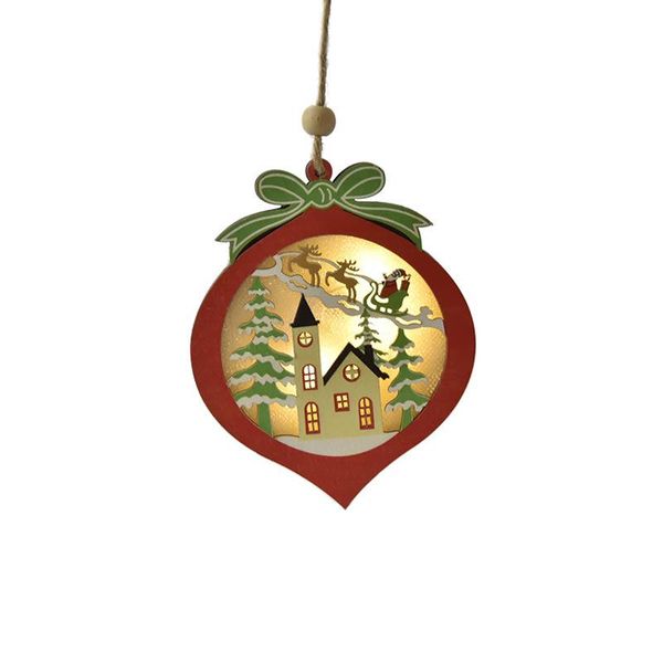 christmas hanging ornament wooden tree led light lanyard xmas decor decorative objects & figurines
christmas hanging ornament wooden tree led light lanyard xmas decor decorative objects & figurines