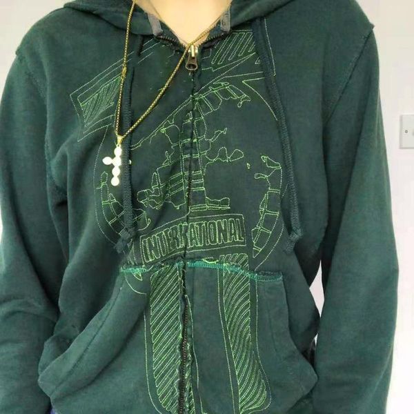 women's hoodies & sweatshirts sweatshirt with zipper fashion y2k coat sweater clothing plus sizes autumn winter hooded, Black
women's hoodies & sweatshirts sweatshirt with zipper fashion y2k coat sweater clothing plus sizes autumn winter hooded, Black