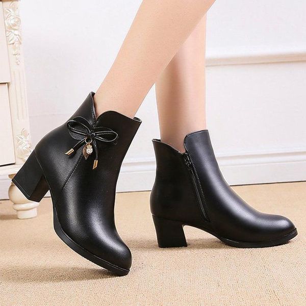 boots women's mid calf shoes round toe winter footwear 2021 med leather rock low mid-calf autumn rubber ladies1, Black
boots women's mid calf shoes round toe winter footwear 2021 med leather rock low mid-calf autumn rubber ladies1, Black