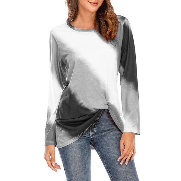 women's t-shirt women 2021 tie-dye t shirt autumn long sleeve casual pullover clothing o neck female, White
women's t-shirt women 2021 tie-dye t shirt autumn long sleeve casual pullover clothing o neck female, White