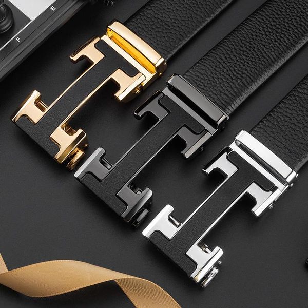 belts simple men's belt business casual style wrapped lychee rectangular letter automatic buckle male imitation leather, Black;brown
belts simple men's belt business casual style wrapped lychee rectangular letter automatic buckle male imitation leather, Black;brown
