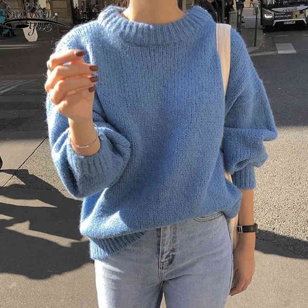 autumn and winter new wool sweater female fashion thicken knitted pullover women casual long sleeve loose pullover women 11653 210417, White;black
autumn and winter new wool sweater female fashion thicken knitted pullover women casual long sleeve loose pullover women 11653 210417, White;black