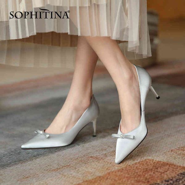 sophitina luxury pearl stiletto heel women's shoes butterfly-knot pointed toe lady shoes party spring wedding female pumps ao314 210513, Black
sophitina luxury pearl stiletto heel women's shoes butterfly-knot pointed toe lady shoes party spring wedding female pumps ao314 210513, Black