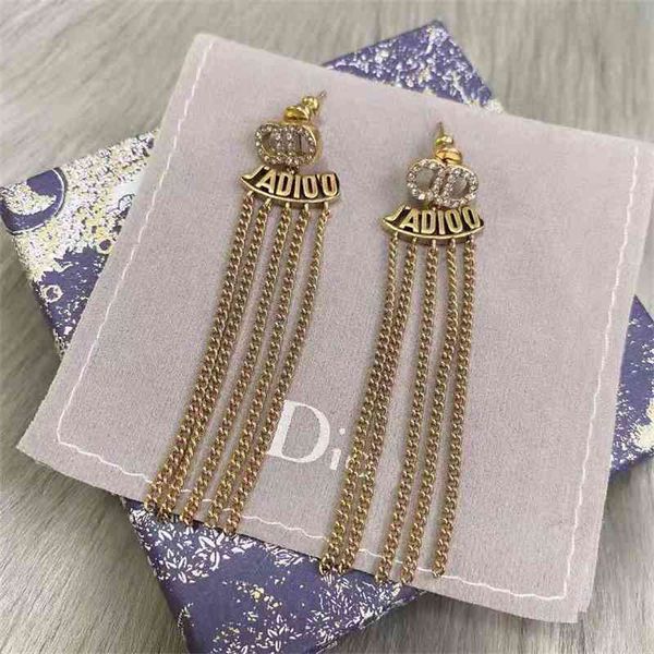 75%off outlet family letter chain long brass earrings female 925 silver needle di52
75%off outlet family letter chain long brass earrings female 925 silver needle di52