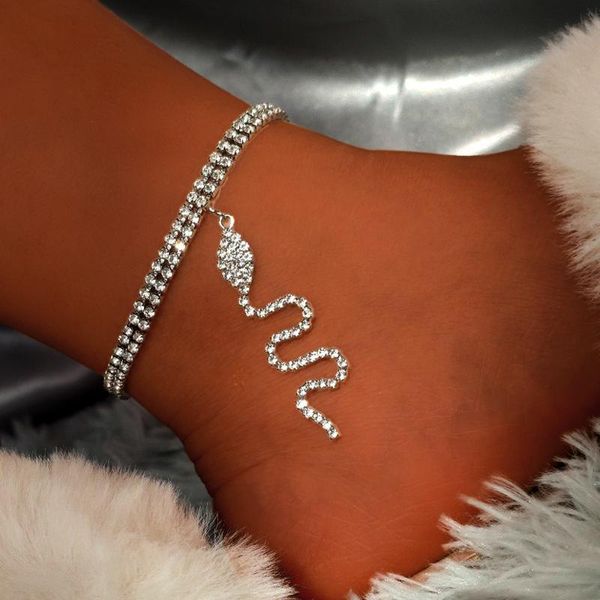 anklets caraquet out shining crystal snake anklet bracelet for women gold silver color fashion full rhinestone charm jewelry, Red;blue
anklets caraquet out shining crystal snake anklet bracelet for women gold silver color fashion full rhinestone charm jewelry, Red;blue