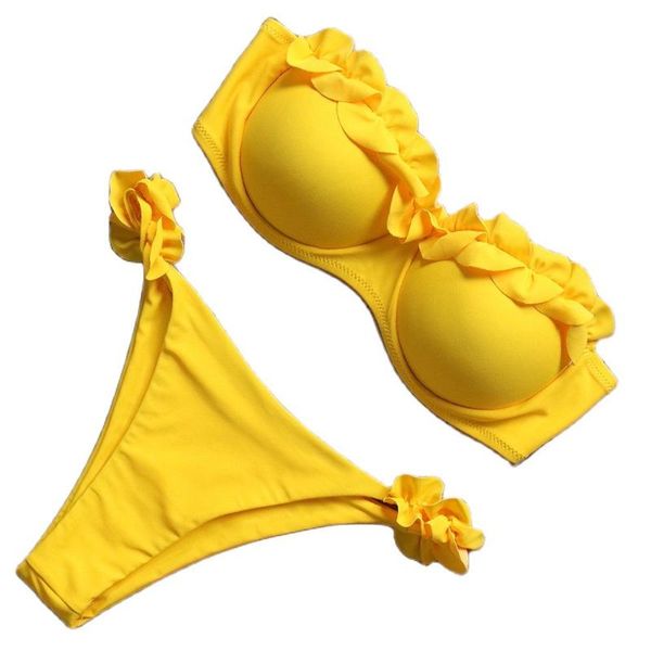 women's swimwear bikini designer women underwire sexythong ruffle set push up bathing suit female brazilian leopard swimsuit beach wear, White;black
women's swimwear bikini designer women underwire sexythong ruffle set push up bathing suit female brazilian leopard swimsuit beach wear, White;black