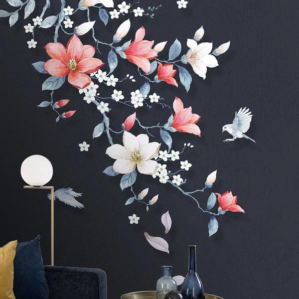 wallpapers chinese style home interior bedroom decoration wallpaper designs hand-painted magnolia flower magpie bird po papier peint
wallpapers chinese style home interior bedroom decoration wallpaper designs hand-painted magnolia flower magpie bird po papier peint