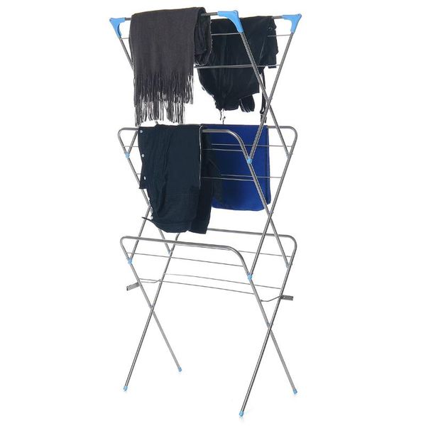 hangers & racks floor-standing three layers clothes drying rack foldable airer iron durable for towel
hangers & racks floor-standing three layers clothes drying rack foldable airer iron durable for towel
