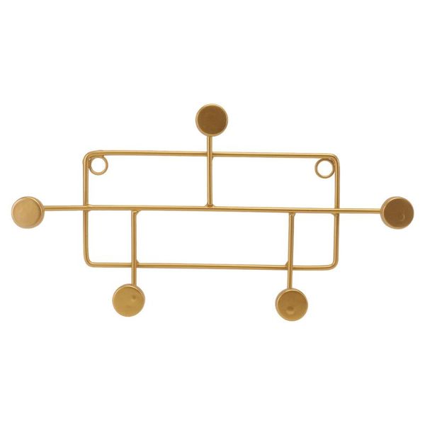 hooks & rails 1pc decorative wall iron hat clothes hanger versatile household