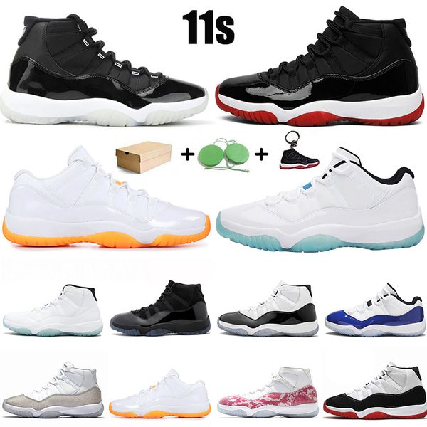 2021 with box jumpman 11 11s men women basketball shoes 25th anniversary concord high low legend blue citrus space jam gamma retro sneakers, White;red
2021 with box jumpman 11 11s men women basketball shoes 25th anniversary concord high low legend blue citrus space jam gamma retro sneakers, White;red