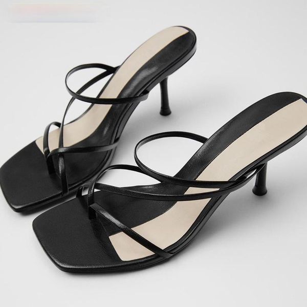 ins fashion blogger casual bandage high heel mules shoes sandals women woman slippers, Black
ins fashion blogger casual bandage high heel mules shoes sandals women woman slippers, Black